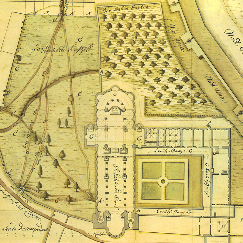 dombib_hi's tweet photo. Tür 20:
Zwar wurden schon vor der Auflösung des Klosters St. Godehard 1803 einige bedeutende Bibliotheksbestände Ende des 18. Jd. unter zweifelhaften Umständen verkauft, jedoch führte die Säkularisation zu starken Umbrüchen, deren Aufarbeitung immer noch fortdauert. https://t.co/AsGqscER9z