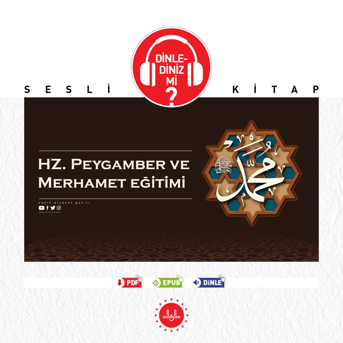 Hz. Peygamber ve Merhamet Eğitimi - Sesli Kitap

🎧 Sesli Kitabı dinlemek için:
" youtu.be/8EHgrx6oVww "

📖 Kitabın PDF ve ePUB formatlarına erişmek için:
" yayin.diyanet.gov.tr/Product/Detail… "

#HzMuhammed #Merhamet #DijitalYayınlar #SesliKitap #Eğitim
