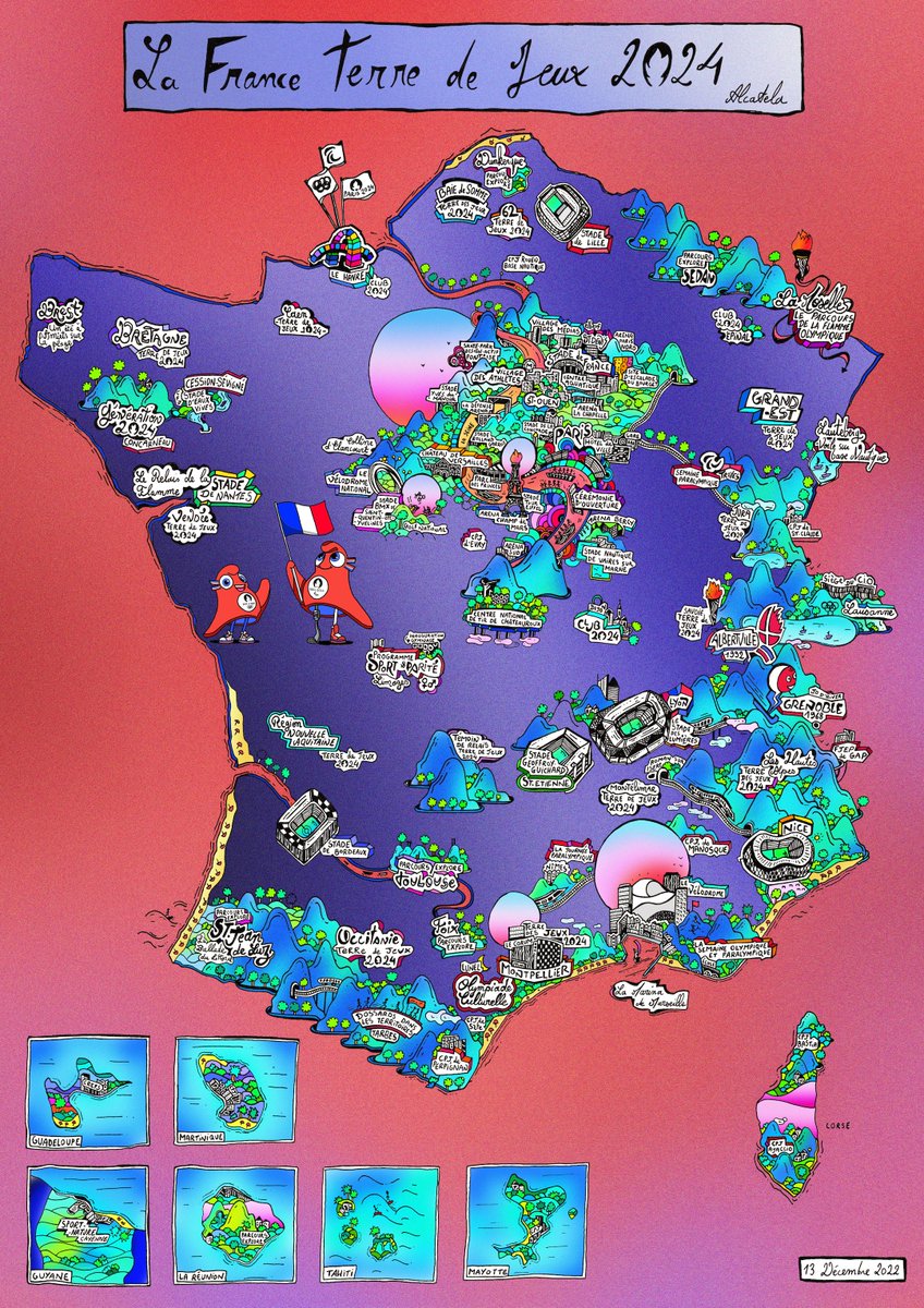 Zoomez, la France est #TerredeJeux2024 !

Jour après jour, les collectivités labélisées font grandir le sport ainsi que l'esprit olympique et paralympique au + près des habitants.

Partager l'énergie des Jeux, sur tout le territoire, c'est la mission du label.

🧑‍🎨 Alexis Carlier