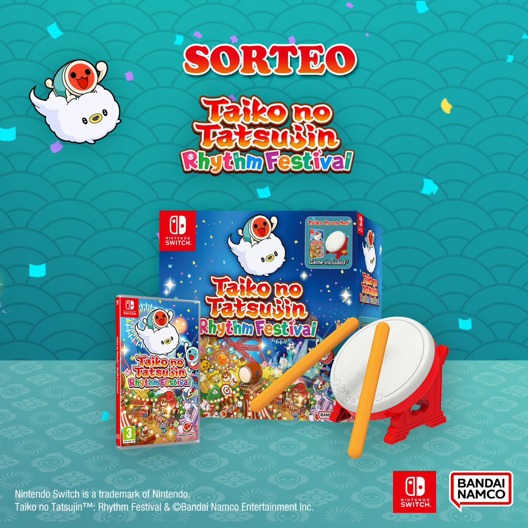 🥁 SORTEO 🥁

¡Lo prometido es deuda! ¡Vamos a empezar a hacer ruido!

Requisitos:
✅ Residir en España
✅ Seguir a <a href="/BandaiNamcoES/">Bandai Namco España</a>
✅ 🔁 + ❤️ + mencionar a un amigo con el hashtag #NavidadesBandaiNamco

El sorteo estará activo hasta el jueves 22 a las 15:00h. ¡Mucha suerte!