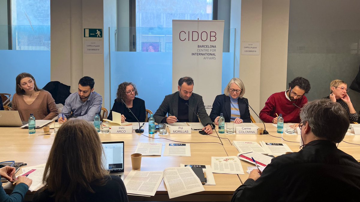 CIDOB (Barcelona Centre for International Affairs) tweet media