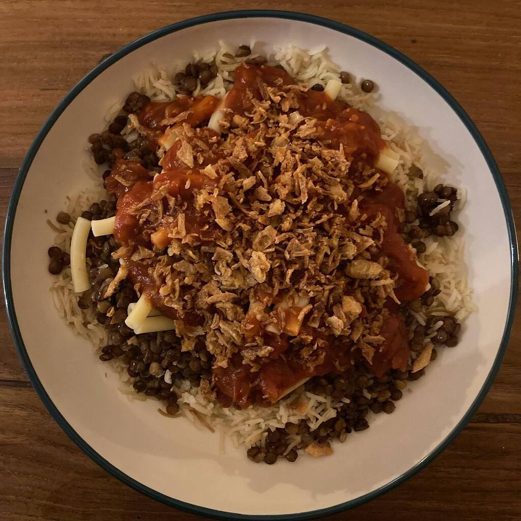 johncyril's tweet photo. #koshari #egyptian #comfortfood https://t.co/SlRyjvqfWA https://t.co/TYwnlINIA6