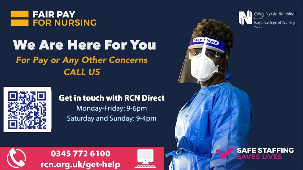 Good Morning from <a href="/RcnNWalesBranch/">RCN_NWales Branch</a> - what will be YOUR nursing story today? The voice of Nursing has spoken, and we are always here for you <a href="/theRCN/">The RCN</a> <a href="/RCNWales/">Royal College of Nursing Wales</a> #FairPayForNursing #SafeStaffingSavesLives