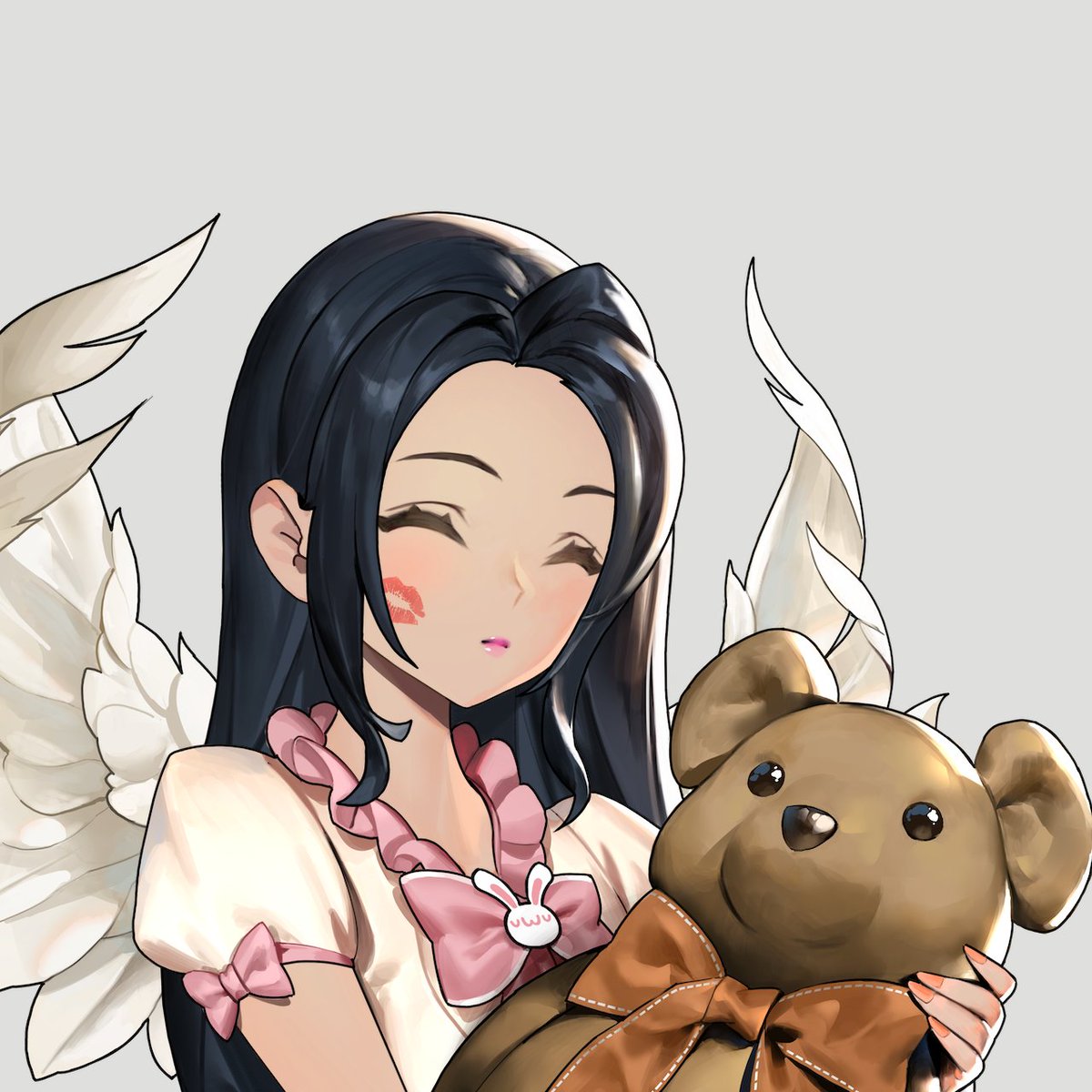 On the 2nd day of the Festival, a Mysterious Grimoire gave to me: two love birds. 
#JUUNI