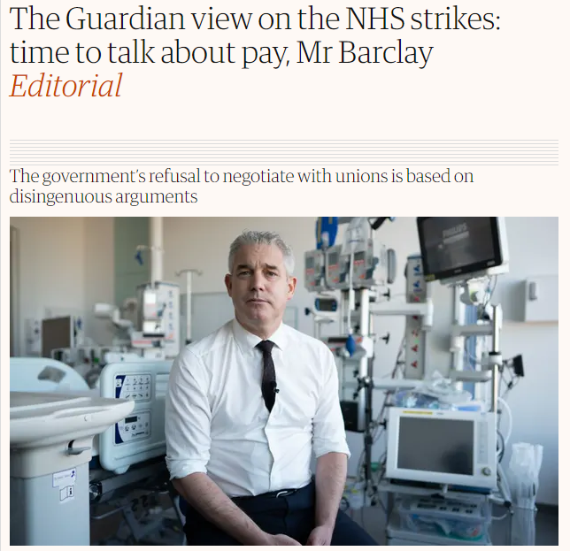 cmcanea's tweet photo. Yes, absolutely, it's time to talk about NHS pay.

We've been asking the government to talk to us about pay for a long time - before we balloted our members for strike action, during the ballot, when we announced our strike dates and now.

https://t.co/gL4PCBf2LM https://t.co/pBGTKa24nG