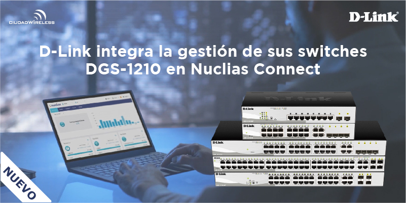 CiudadWireless's tweet photo. Sabías que la gama más popular de #Switches gestionables de @DLink_ES, DGS-1210, ya es compatible con la plataforma de gestión gratuita Nuclias Connect? 🙌 https://t.co/UrOdhHrBBR
📲 info@ciudadwireless.com
#DLink #DGS #switching #CiudadWireless https://t.co/N47OaHnTlK