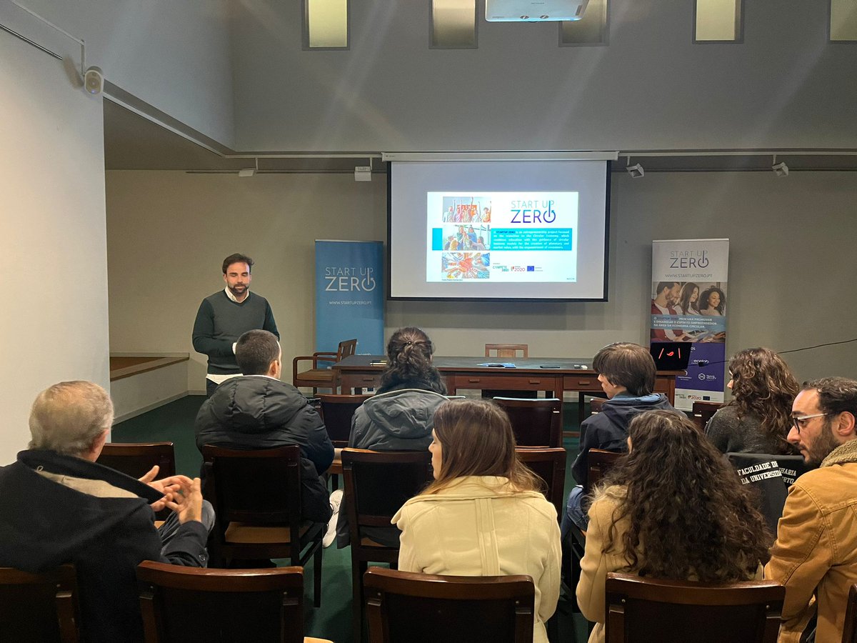 cecolabpt's tweet photo. O @cecolabpt  realizou no dia 28 de novembro, uma dinâmica de interação com os alunos de Engenharia Eletrotécnica da @feup_porto , para despertar o interesse pelo empreendedorismo e pela geração de ideias.

Nesta sessão, foi apresentado o projeto @Startup_Zero. https://t.co/6sX91VizqQ
