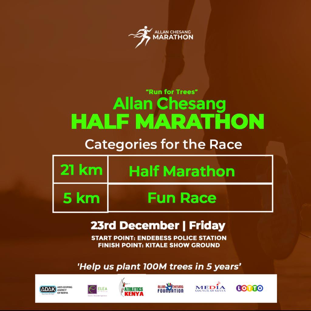 MediaCouncilK's tweet photo. Care for Mother Nature: Are you ready for the  #RunForTrees .@HonAllanchesang Half Marathon? #10millionTreesWithSenAllanchesang https://t.co/N7ATjVcfca