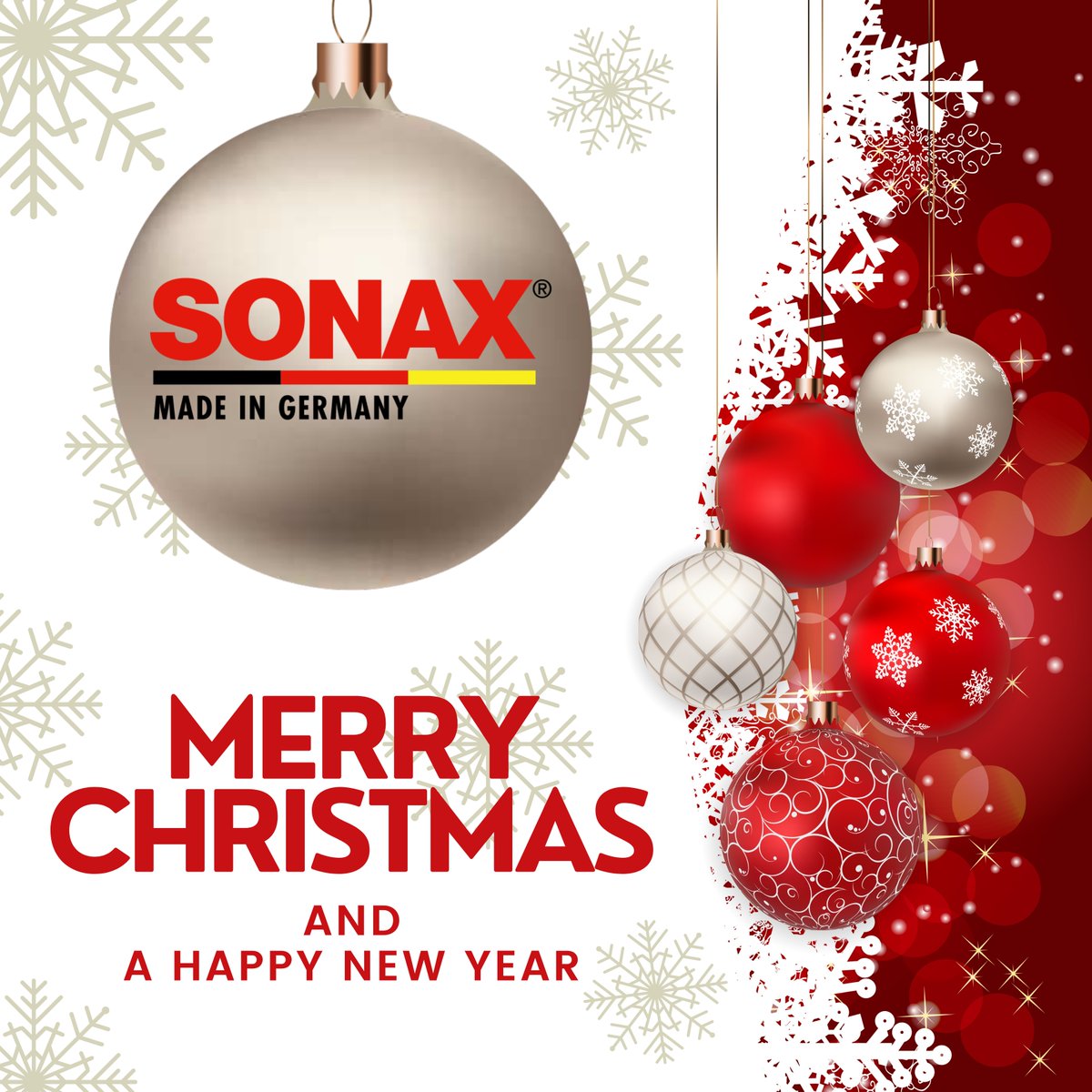 We're wishing you all a very Merry Christmas and a Happy New Year!