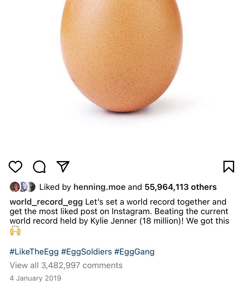 LIONEL MESSI HAS DONE IT…

the most liked instagram post in history.

GOAT.