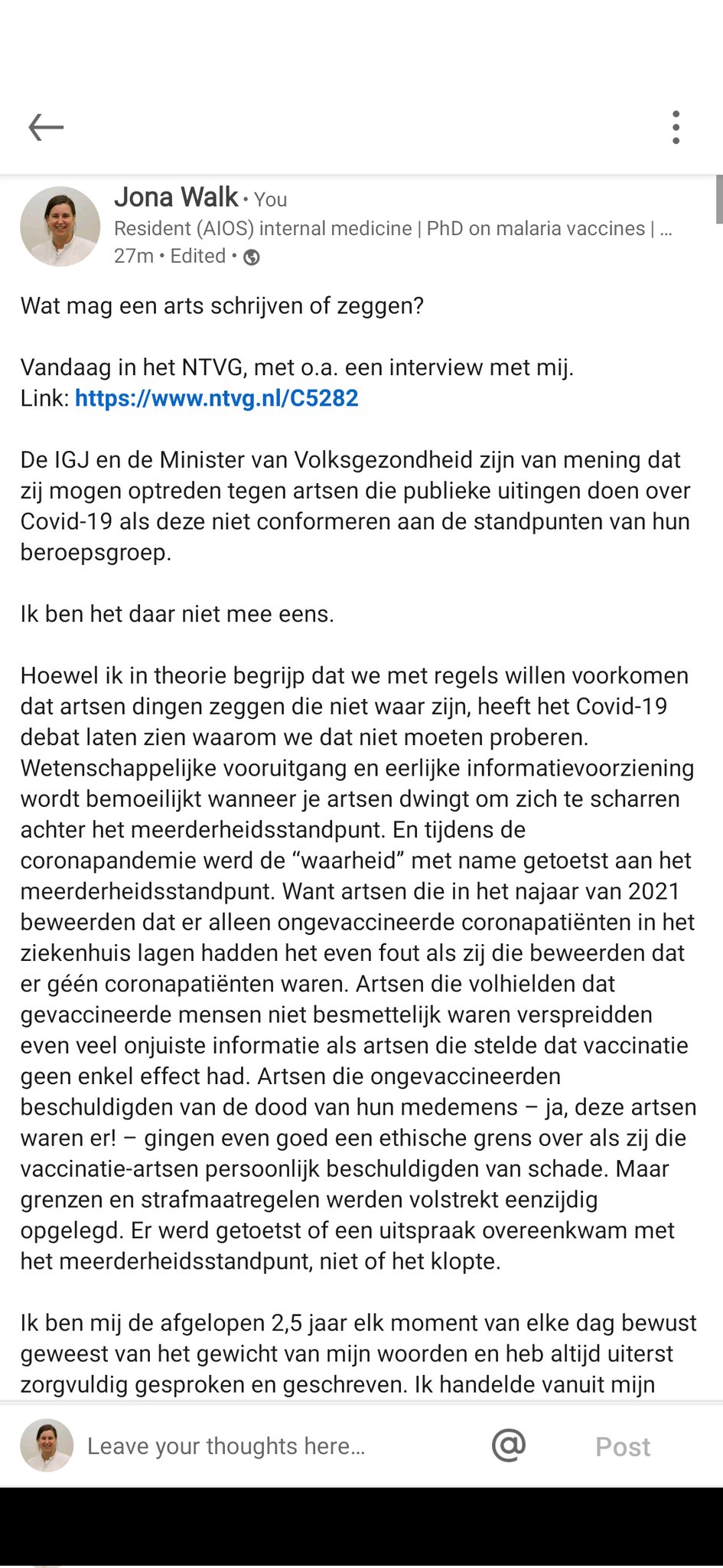 Artsen Collectief (ArtsenC) / Twitter
