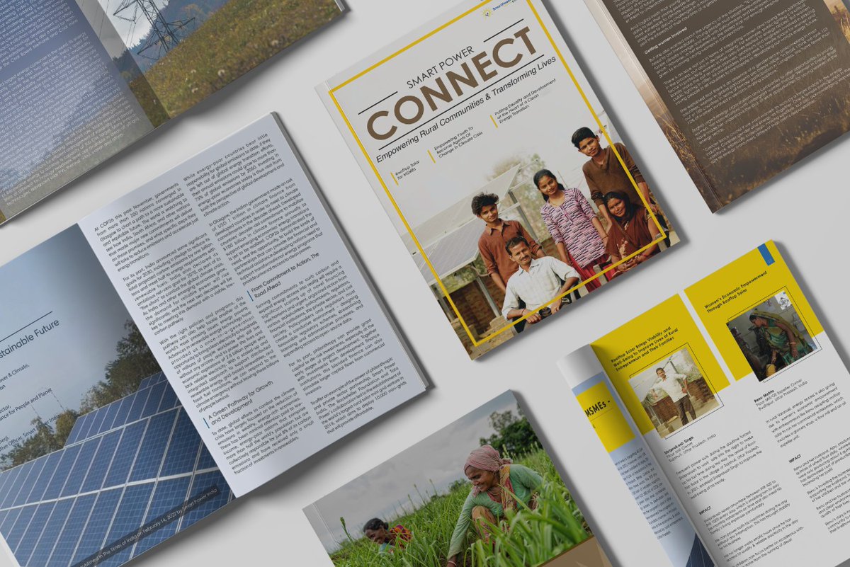 #LaunchingToday! #SmartPowerConnect, the energy sector magazine featuring insights on #CleanEnergy, last mile access & the #EnergyTransition. 👉Subscribe now to receive your digital copy! tiny.cc/smartpowerconn… ⚠️Stay tuned for the launch!