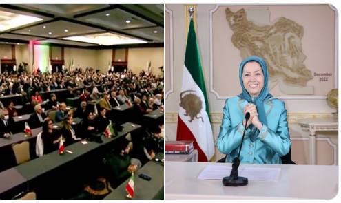 Bahariran7's tweet photo. Maryam Radjavi:Le peuple iranien s'est levé pour vaincre le monstre de la répression et du terrorisme. Il a choisi de payer le prix de la liberté avec son sang. Que le monde se lève en solidarité.
#IranRevolution
#FreeIran https://t.co/Iqtya8TPf5