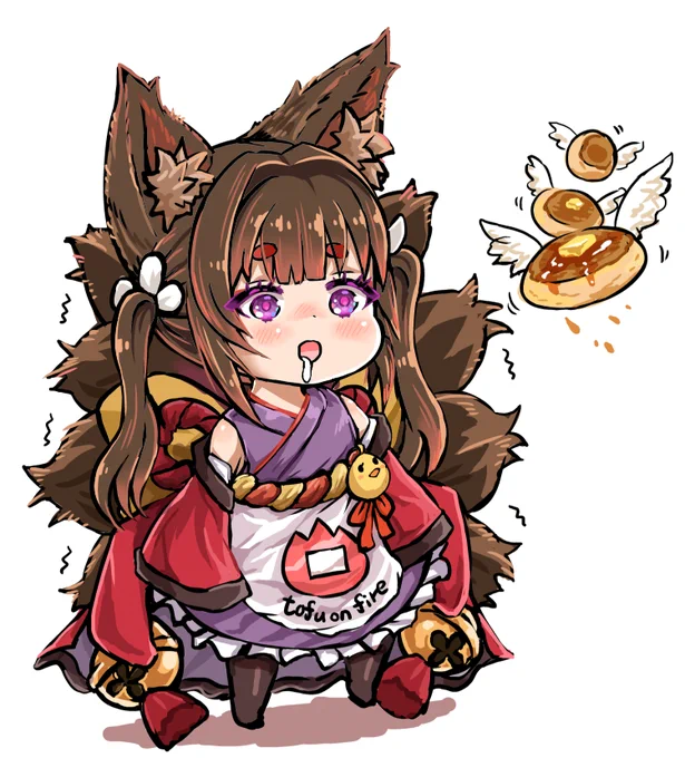 指揮官さま天城にフライングパンケーキを3つほどください…#アズールレーン#AzurLane 