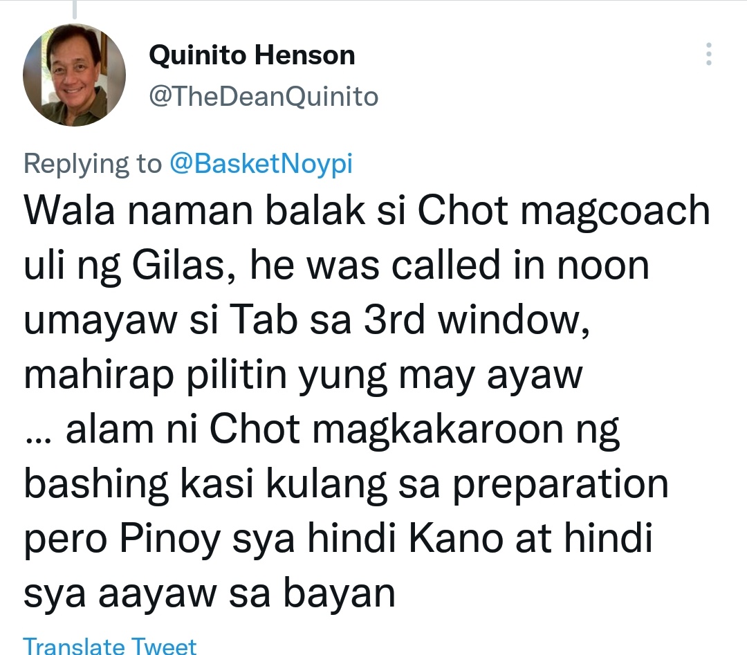 WeWantTab01's tweet photo. @TheDeanQuinito Yan ung sinabi mo noon di b?? Si Tab ang umayaw... #BringBackTab https://t.co/ZmDPIr4SCd
