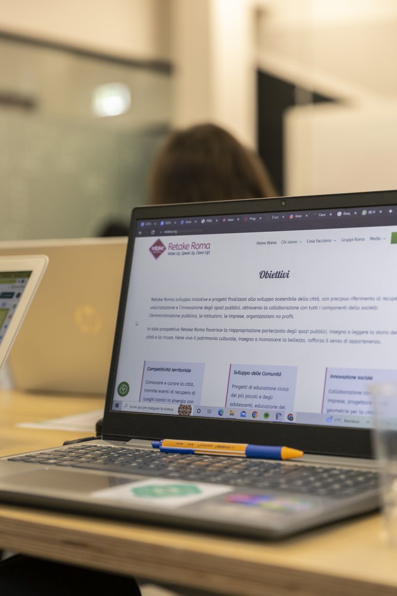Retake_Roma's tweet photo. Tre le Onlus romane scelte da @mktg_espresso per una challenger con ragazze e ragazzi con l'obiettivo di costruire delle strategie di comunicazione. Tra queste, insieme a @recup_org  e a @DonnexStrada anche noi di Retake. Grazie per questa opportunità! #ShareMeChallenge https://t.co/5r34B4rX4w