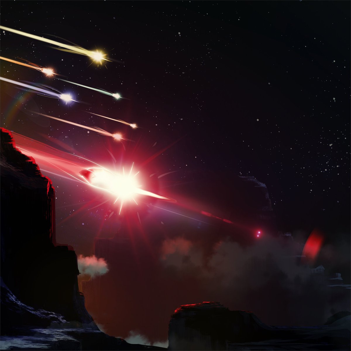 Panic and wonder spread like wildfire as seven mysterious stones fall from the sky. 

No one knows where they came from or what they mean, but one thing is for sure: their sudden arrival has shaken the world to its core.