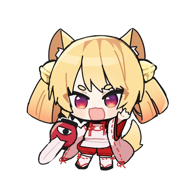 これはきなこちゃん #おきつ絵きなこ 