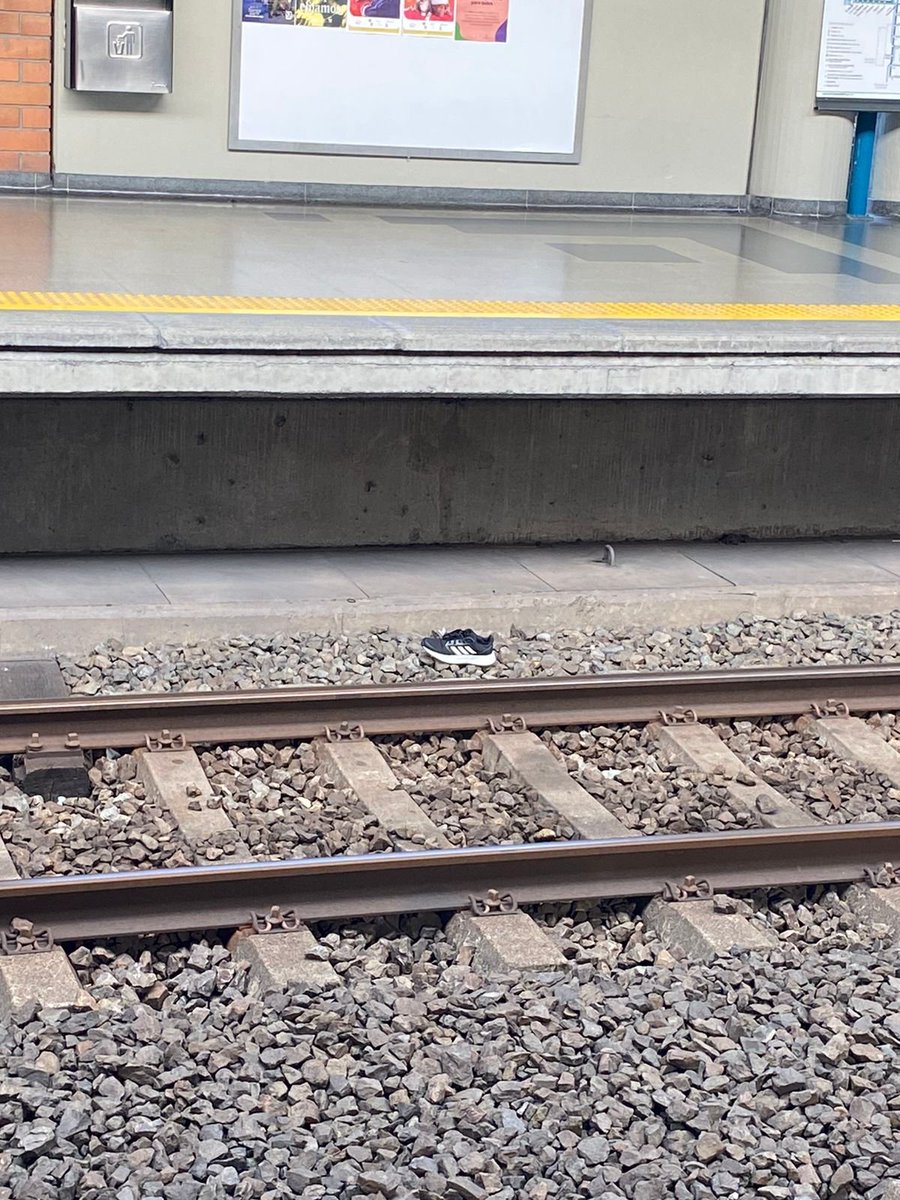 Ese zapato👟 tiene cara de haberse salido de una bolsa de regalo. Quizás sea el traído o aguinaldo 🎁 de alguien. 💔

Así que, 'ceniciento', ven a nuestra #EstaciónAguacatala🚈 con su par para que este lindo detalle llegue completo a su destinatario el 24 de diciembre.🎄🎁