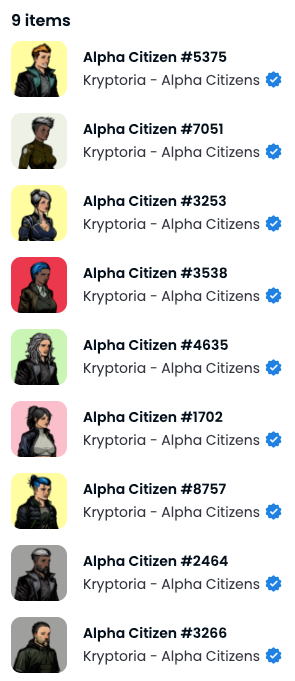 BenOnBlockchain's tweet image. Just swept the @Kryptoria floor. Thanks for the recommendation @OfficialTravlad 🤝🧹🧹

Proof:etherscan.io/tx/0xdcd356b30…