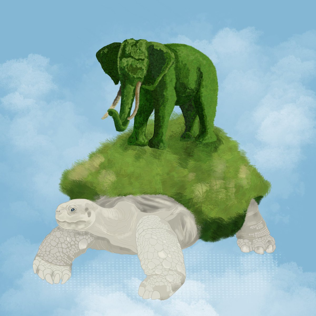 Tortoise 🐢 027
Planted, clipped, controlled.
Living topiary sculptures
Foliaged illusions.

Art + Haiku 027/099

#nftartseries #NFTartist #nftart