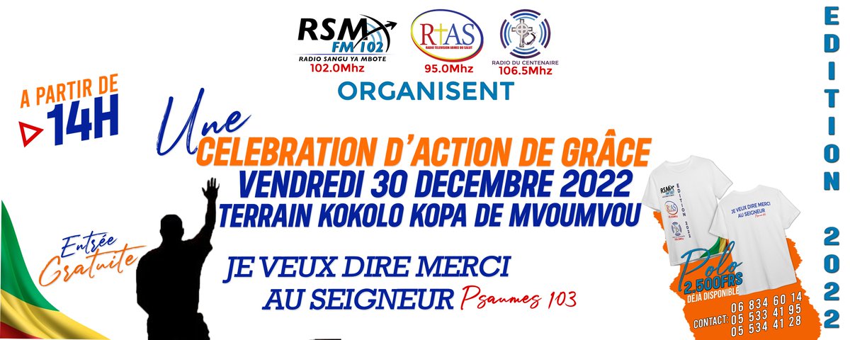 RTASCONGO's tweet image. @RadioRtas from congo-Brazzaville 

@GeneralBPeddle