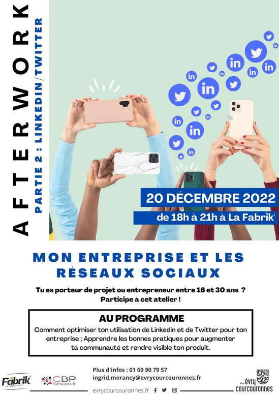 Chrisblackpink's tweet photo. 📌Mémo ! 
Hey guyz, RDV dès 18.00 ce soir, pour le #Workshop que j'anime à la @LaFabrik_EC : "Utiliser #Linkedin &amp; #Twitter pour son entreprise".
Tu es entrepreneur.e, et tu veux choper des #tips pour mieux utiliser ces réseaux sociaux, viens nous rejoindre ! 😜#socialmediatips https://t.co/76aNuSxaCg