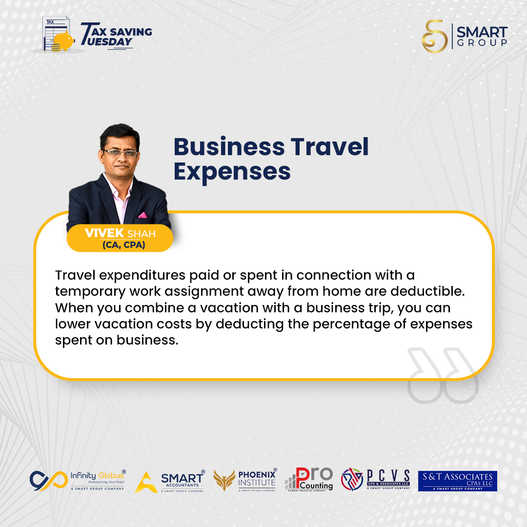 viveksmartaccts's tweet image. #BusinessTravelExpenses #WorkAssignment #VacationCost #BusinessTrip #TaxSavingTuesday