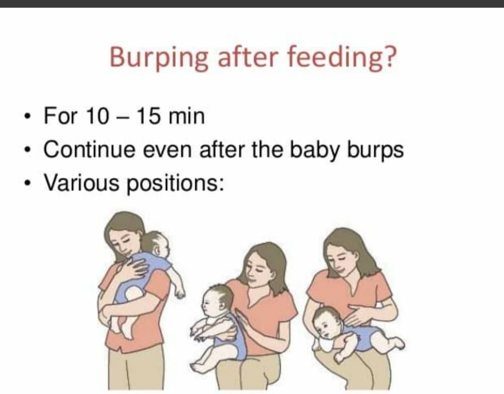 #burpbaby
#bestchildspecialist

Patting your baby on the back helps move the air bubbles up, but sometimes the patting isn't enough. If he won't burp, try patting him more firmly, as light pats may not be effective. Another option is to pat his bottom.