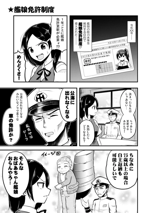 鹿島が枕営業に出される漫画です 