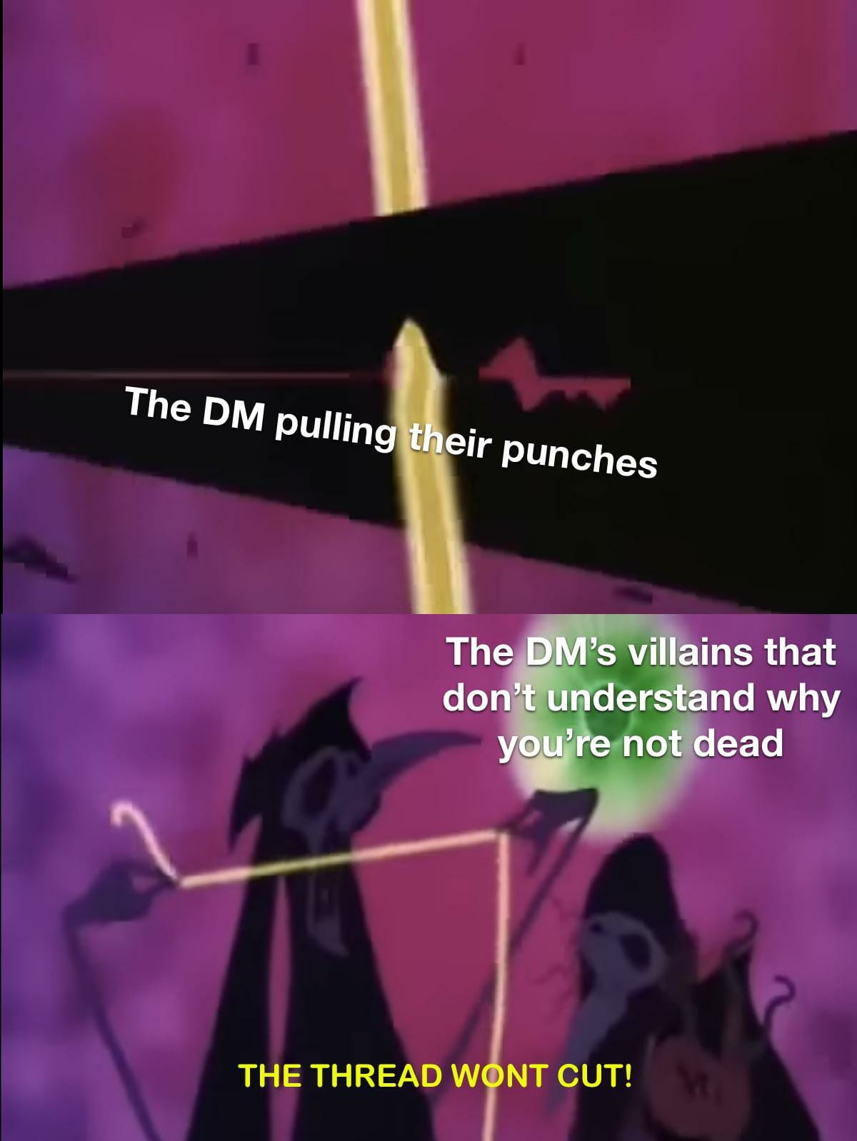 DND Memes on X: ““I would disintegrate you but then I couldn’t see 