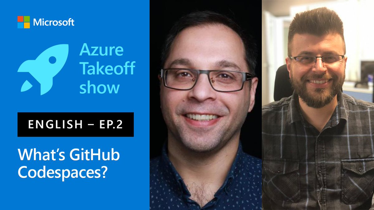 msdevMEA's tweet photo. A new episode from the Azure Takeoff show is live on our YouTube channel! 🎉
Watch the demo with Mert Yeter, MVP, as he will be showing us how to use GitHub codespaces with all its bells and whistles 🤝: https://t.co/wMJeEMbzds
#MEACoders #DevYouTube https://t.co/wpdPosPDyx