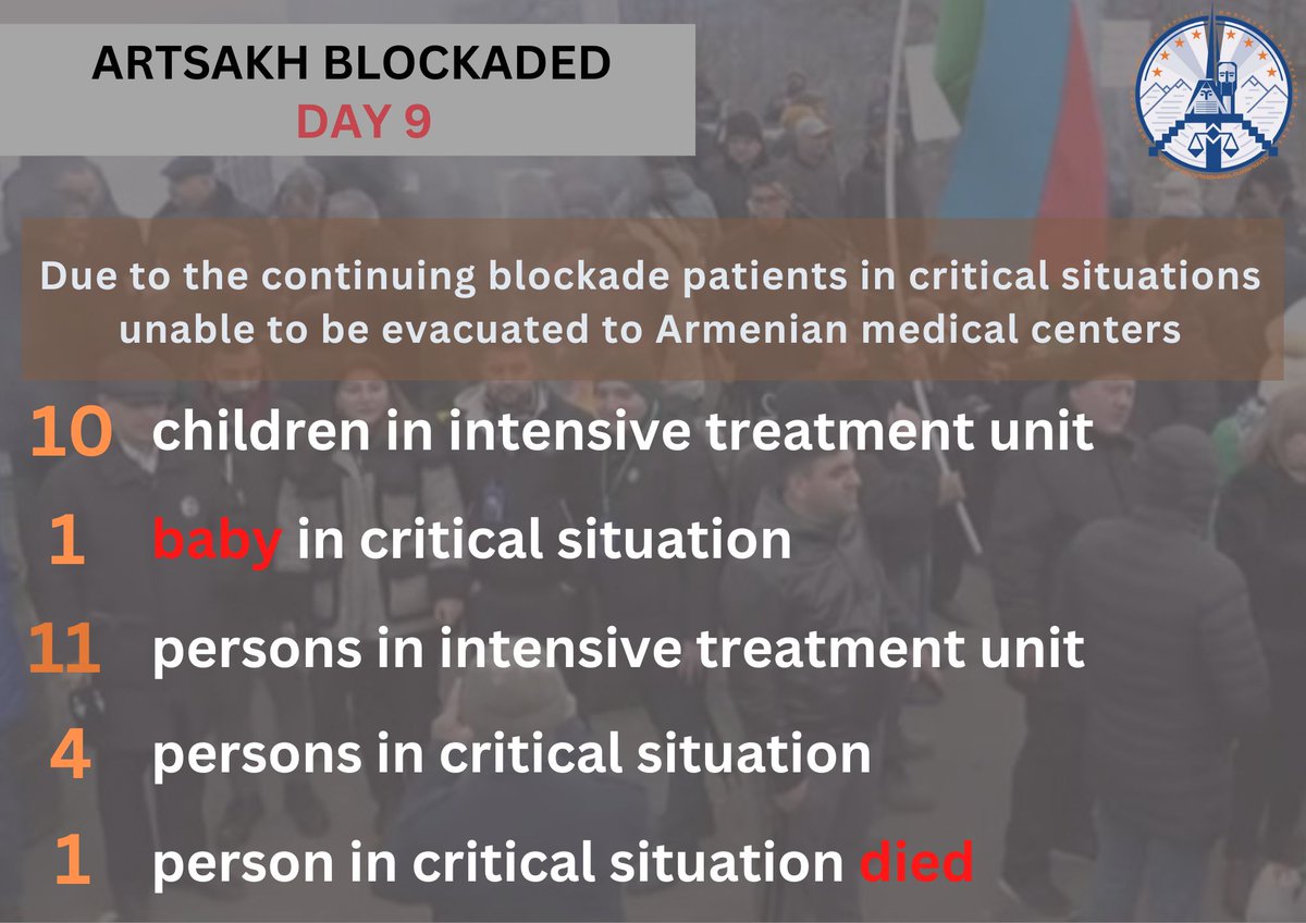 Artsakh / Nagorno-Karabakh Human Rights Ombudsman tweet media