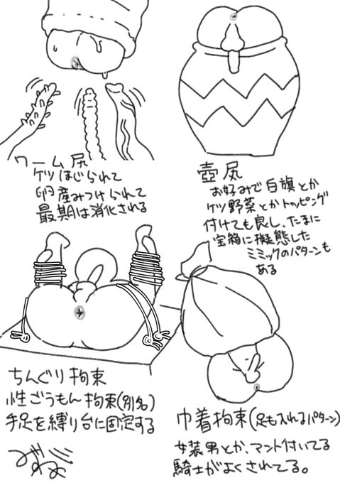 好きな無様ケツ丸出し4選 