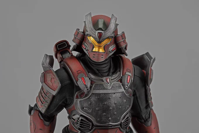 Spartan Yoroi statue (Halo Infinite) 