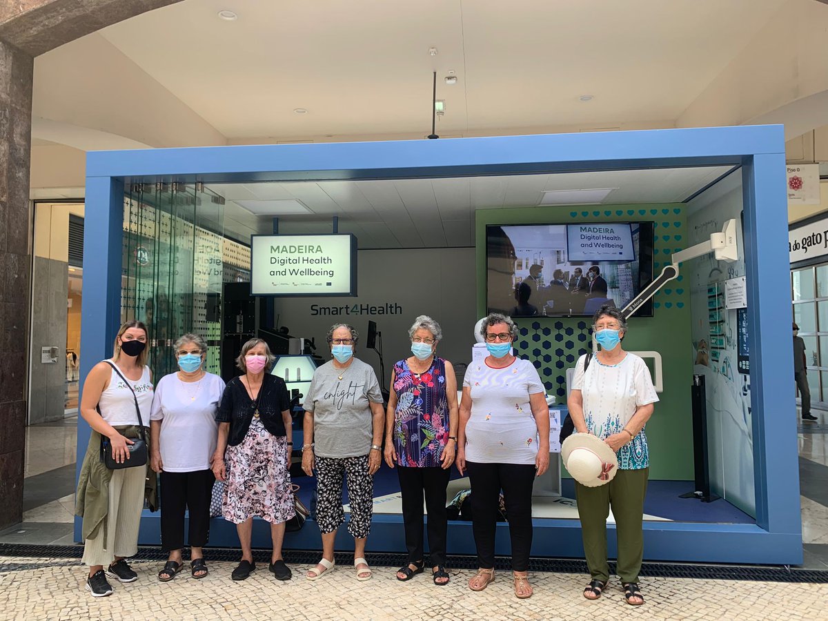 PT: Cidadãos do “Centro de Apoio a Crianças e Jovens de Câmara de Lobos” visitam a Iniciativa.
EN: Citizens from the “Câmara de Lobos” Juvenile and Youth Support Centre visit the Initiative.
📅 17/09/2021
#digitmadeira #icu4covid #smart4health #smartbear #digitalhealth #wellbeing
