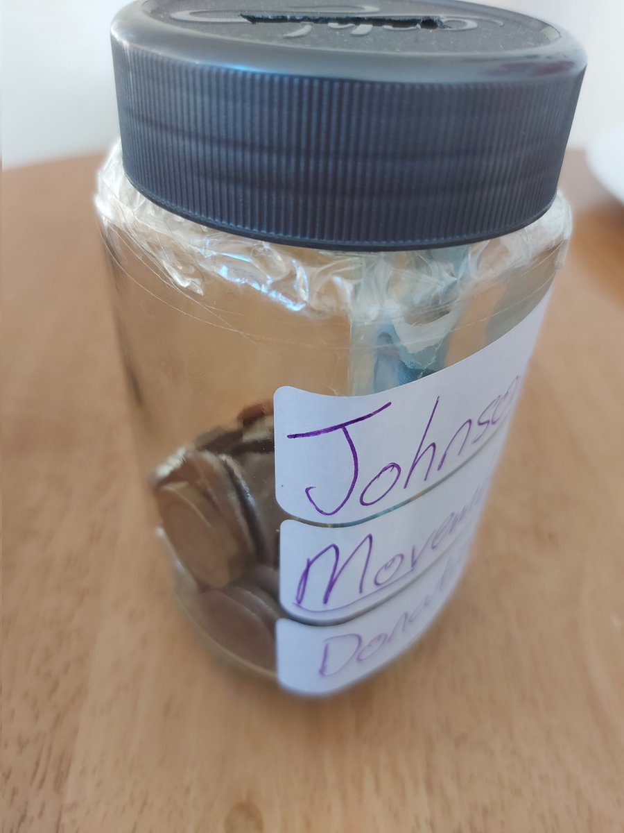 JohnsonLHSRugby's tweet photo. Better late than never! I finally found a moment to empty the coin jar I left on my desk for the month of movember. An amazing £23.11 donated by our wonderful students, which I have now passed on to the charity. Thank you to all those who contributed @LuttHigh @HeadofPELutt https://t.co/GnuzdBxMnG