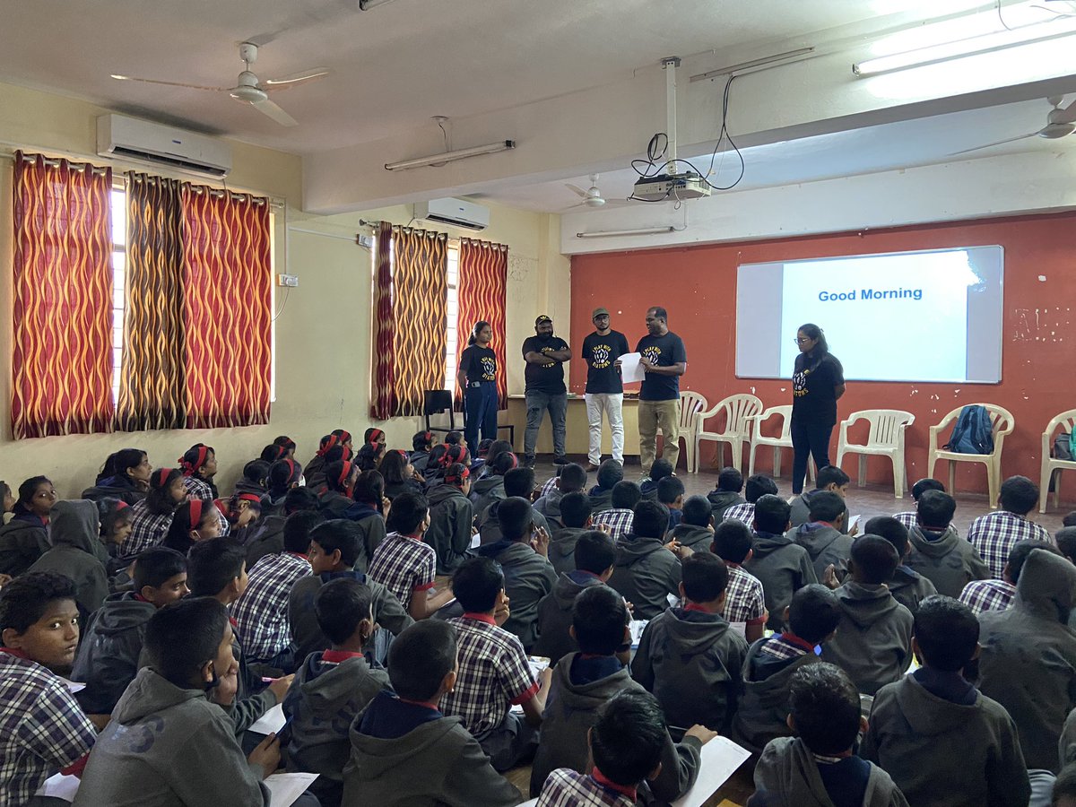 karthickbala's tweet image. We have initiated a monthly one-day at school around Pune with a theme of “Diatoms as a tool to create environmental awareness”. Started the program with Kendriya Vidyalaya DIAT with 200 6th &amp;amp; 7th-grade students 
@ari_pune #environment #awareness #River