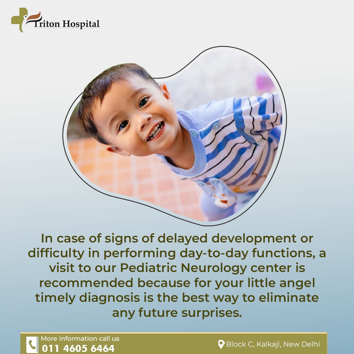 Delay in speech and language development is the most common developmental disorder in children aged 3 to 16 years. The prevalence of this disorder ranges from 1% to 32% in the normal population.

#Triton #Treatment #care #tritonhospital #Delayinspeech 
#childspeech