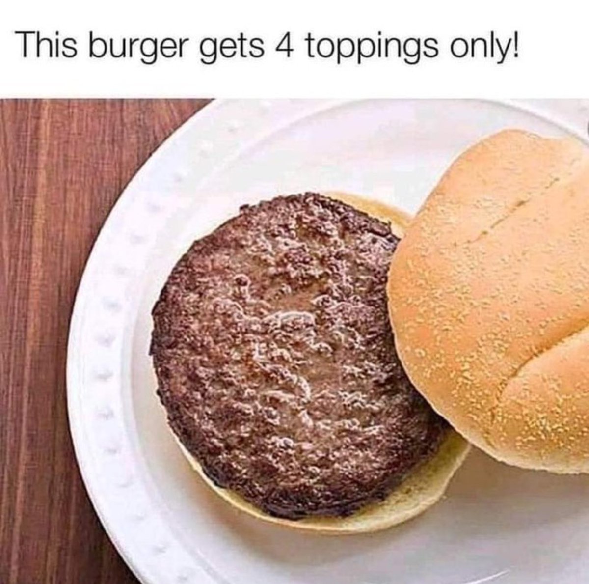 CalebDMTG's tweet image. give the burger more toppings he's been a good boy 😭😭😭