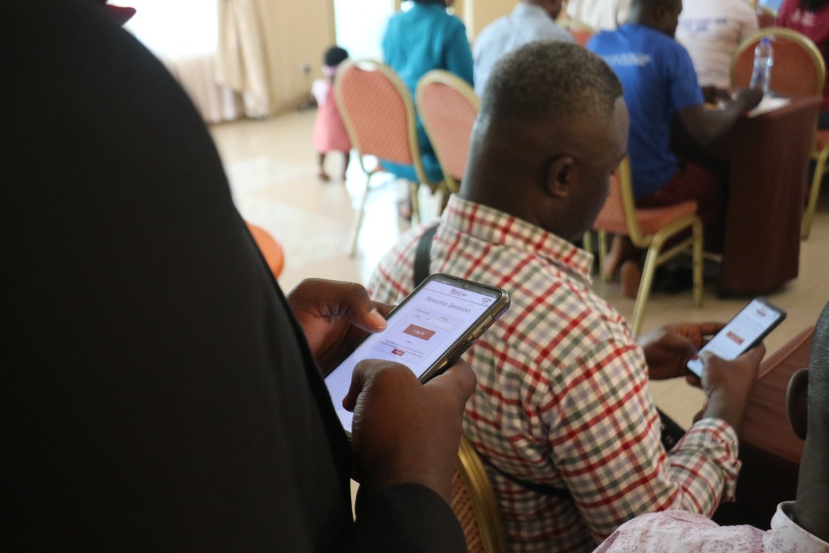 csschag's tweet photo. Our data consultants from #AfriCMR, @evansxamuzu and @samfriod take participants through the use of the software used by our cadres for data capture and management, @ProjectREDCap.  #csschag https://t.co/vyeVbUcRiY