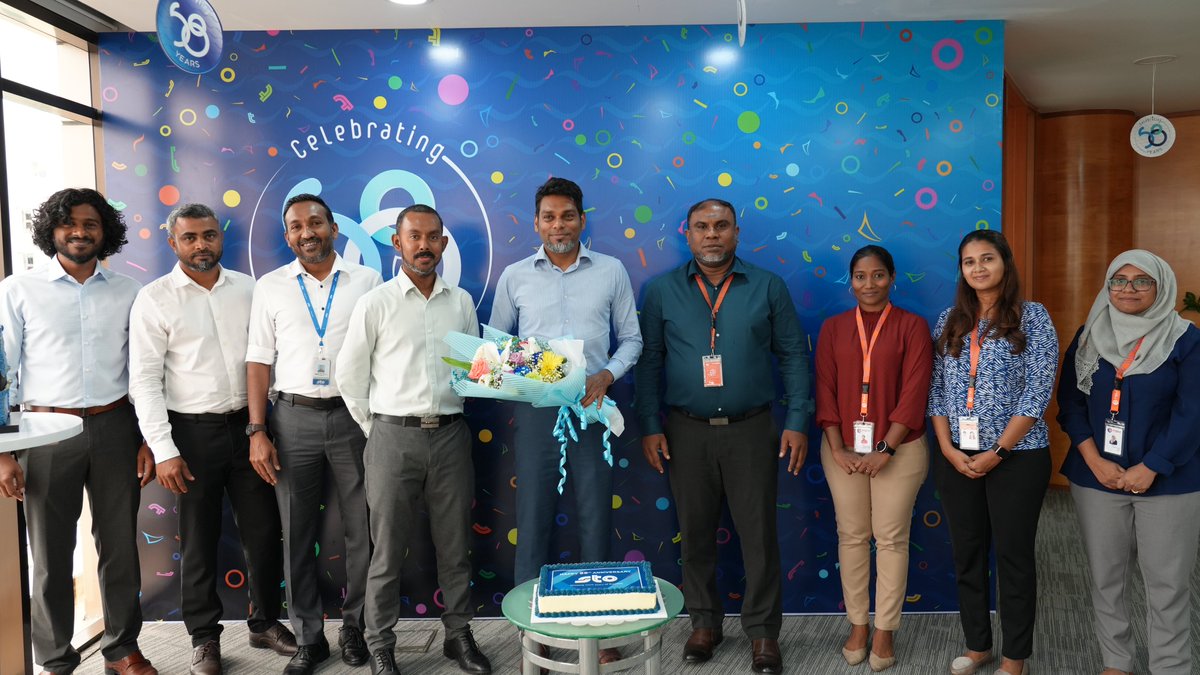 stoplc's tweet photo. Thank you @FuelSuppliesMv for the lovely wishes and celebration on the occasion of our 58th Anniversary!
#TeamSTO #TeamFSM #Celebrating58Years https://t.co/jj8o8Sy0JU