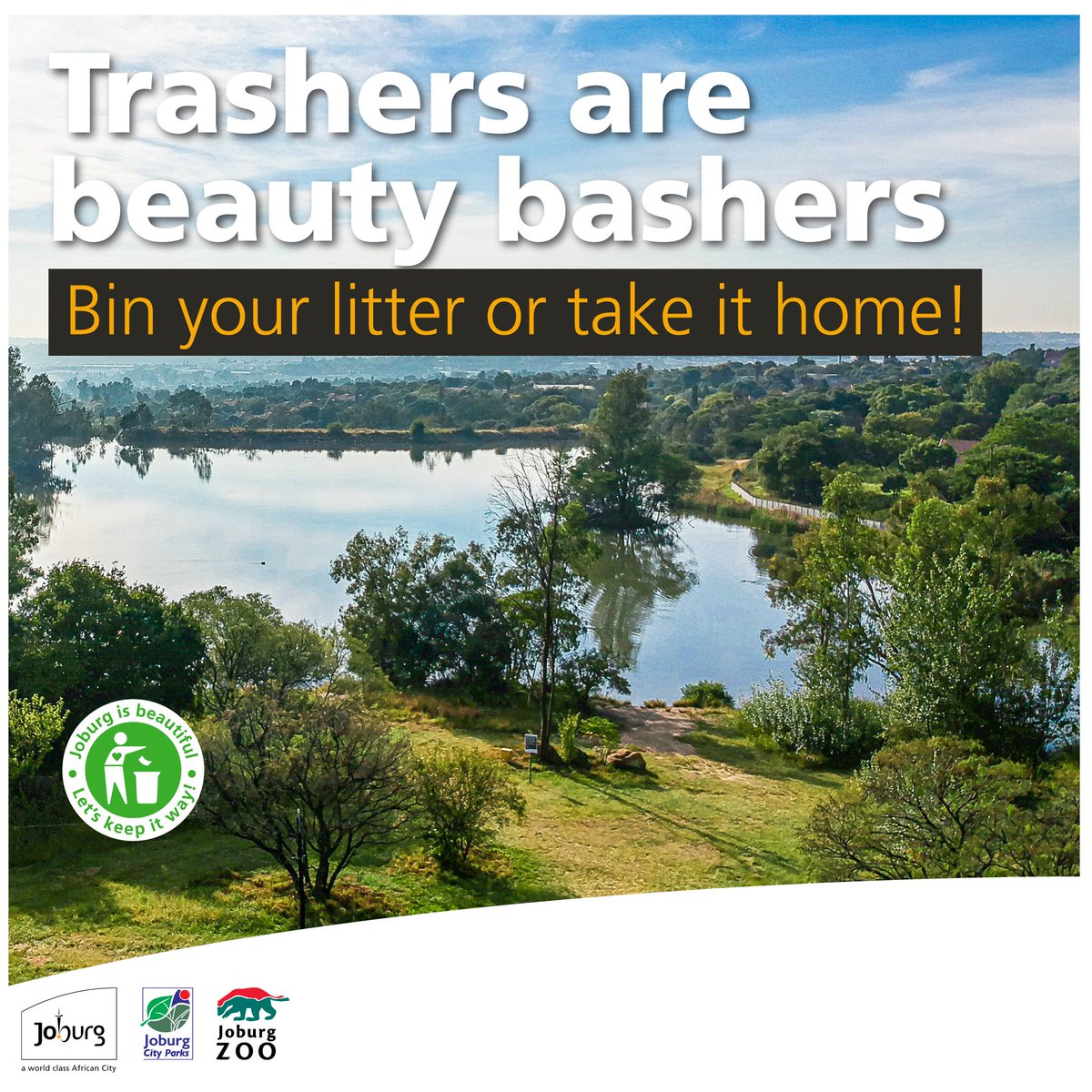 JoburgParksZoo's tweet photo. Litter is one of the biggest problems in our facilities. A quick walk around in Joburg parks, especially after weekends and public holidays, shows a lack of respect many park users have for what are ultimately their facilities. #pleasedonotlitter https://t.co/SW1ZEQPH5R