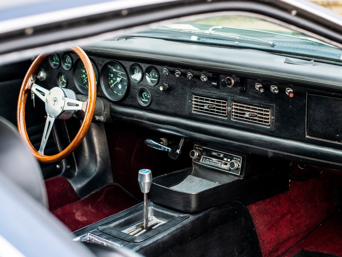 Not often do you see a <a href="/_detomaso/">De Tomaso Automobili | Official</a> Mangusta crossing the auction block, which makes this car an exclusive offering at RM Sotheby's Paris.  bit.ly/3FDQvjN