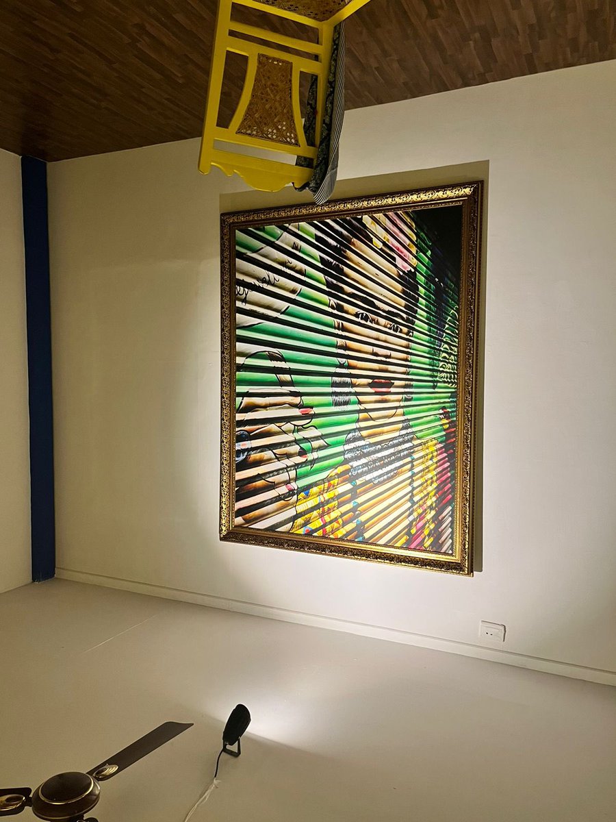 priyankagandhi's tweet image. Proud of my boy for following his passion and finding his own light ❤️❤️❤️

‘Anumana: An evocation of choice’ by @raihanrvadra is currently up at Bikaner House, New Delhi.
Till 23rd of Dec, 11am-7pm