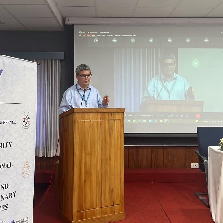SaielnIndia's tweet image. @ColinPicker discussing the papers presented and concluding the session on "LITIGATING FOOD SECURITY". @Jamesnedumpara @ctil_india @LChoukroune