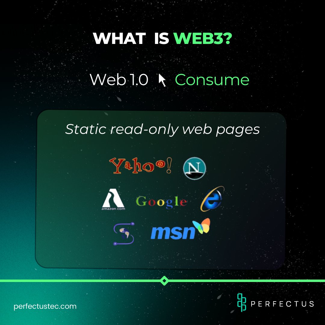 PerfectusTec's tweet photo. What is Web 3.0?
#perfectus #web3 #blockchain #metaverse #NFTs #smartcontracts #dapps #gamifi https://t.co/AdcCk6kjWk