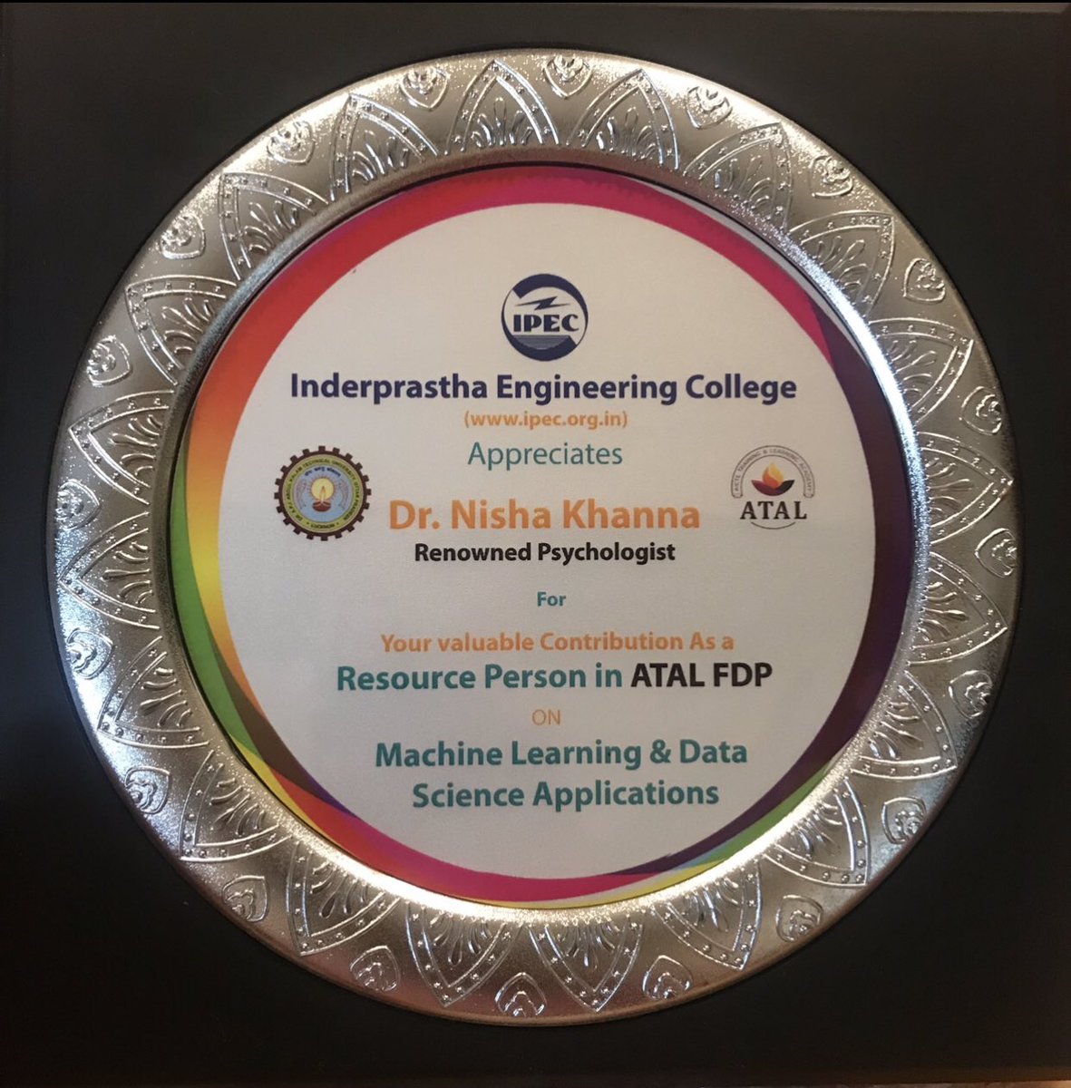 byetense's tweet image. Another one added #resourceperson #atal #engineeringfaculty #ipec #psychologist #teaching #professor #engineeringcollage #teach #Teachers #learning #fdp #facultydevelopmentprogramme