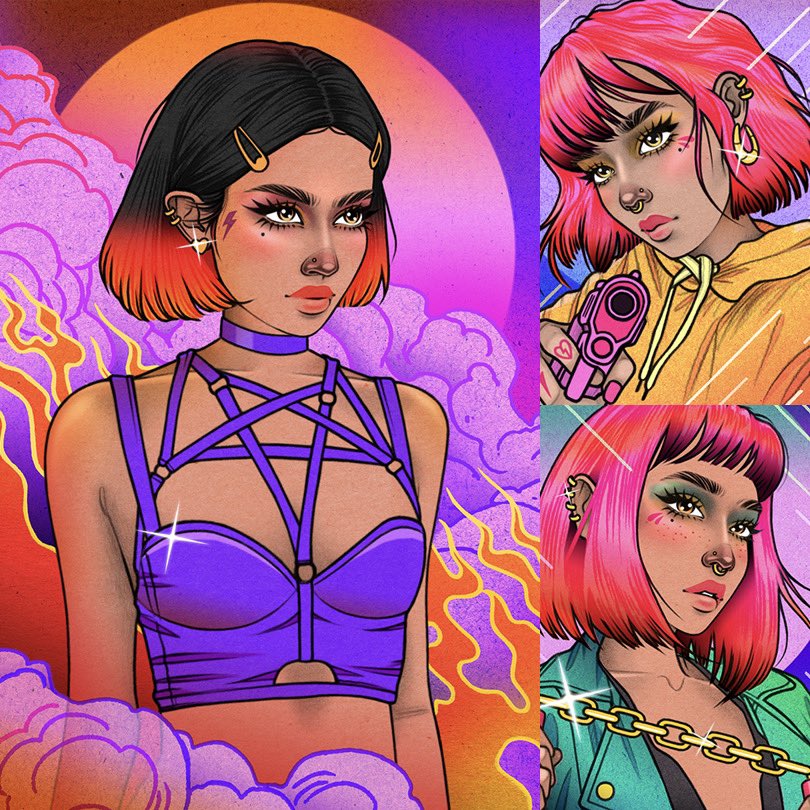 GM fam! These bad girls are wishing you a good day ❤️‍🔥🔥❤️‍🔥