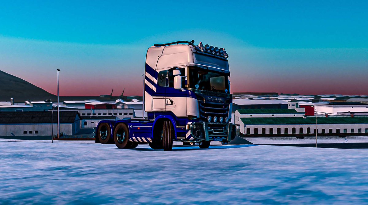 BVARTrucking's tweet photo. Wishing everyone a very merry christmas and a happy and peaceful new year from  BVAR Trucking VTC.  We look forward to trucking with you in 2023

picture by our driver @NorwegianGamin 

ResQ^ https://t.co/5wzgbBg8vj